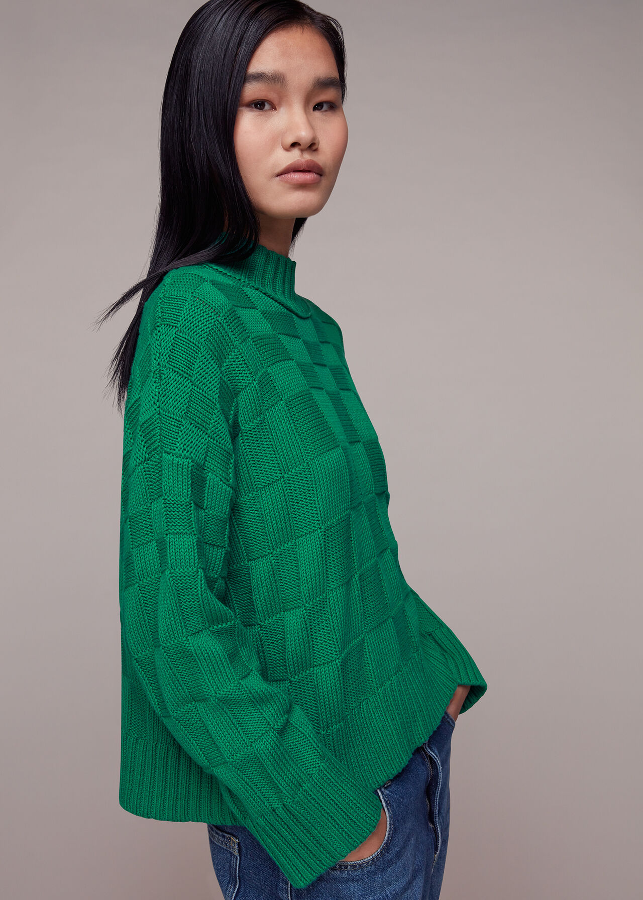Texture Check Sweater